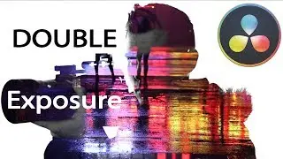 How To Double Exposure Effect In Davinci Resolve 16 TUTORIAL