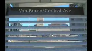 Van Buren and Central Stations Phoenix Arizona Max Light Rail