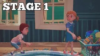 HELLO NEIGHBOR HIDE & SEEK STAGE 1 WALKTHROUGH