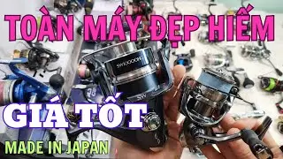 Lô Máy Câu Nhật Bản Tuyệt Đẹp Chính Hãng | Shimano Daiwa #máycâunhật #máycâunhậtbãi #đồcâunhật