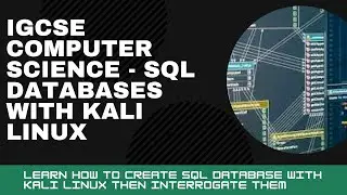 IGCSE Computer Science 2023-25 ​​- Topic 9 DATABASES - Part 1