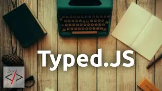 Typed js -  эффект печатания текста на сайте