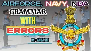 ERRORS in English for Airforce Airman Group XY