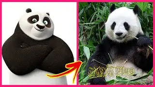 Kung Fu Panda IN REAL LIFE 💥 Characters (Kung Fu Panda 3, 2, 1) 👉