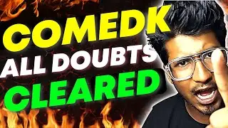 COMEDK 2023 | ALL Doubts will be Cleared in this Video! 🔥 | Detail Video on COMEDK EXAM 2023