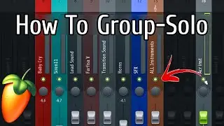 Solo MULTIPLE Tracks in Just 1 Click ??? | FL Studio