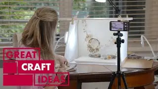 How to make your own DIY Lightbox | CRAFT | Great Home Ideas