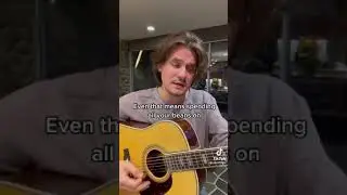 John Mayer They just come to me #Tiktok Video