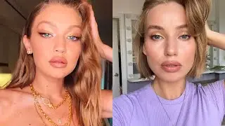 Gigi Hadid Inspired Makeup / Foxy Eyes Makeup Tutorial