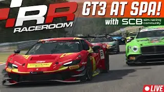 4 Years of SCB Sim Racing Community! (GT3/GT4 Multiclass @ Spa - RaceRoom)