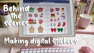 Making Digital Planner Stickers - Free stickers & Behind the scenes