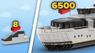 LEGO YACHTS in Different Scales | Comparison