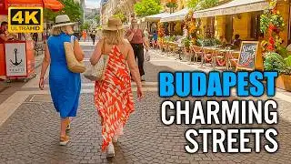 Budapest, Hungary: 4K Walking Tour | Exploring the Charming Streets of this City