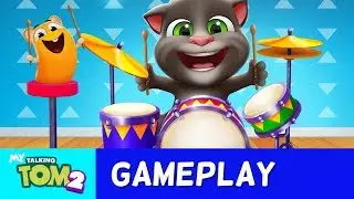 🥁 NEW DRUM SET in My Talking Tom 2 (Grand Concert)