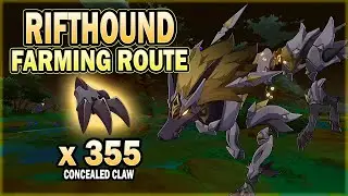 All Rifthounds Locations - Efficient Farming Route | Genshin Impact | Kaguras Verity Material