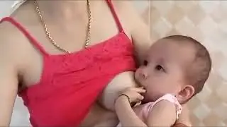 Young Mom Breasfeeding for Small Baby