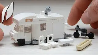 How to Build a Microscale Camper Van with Alcove (MOC - 4K)