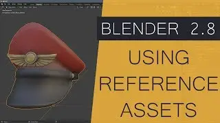 Blender 2.8 Using Reference Assets - Blender for Game Development