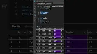 SECRET OF SQL SERVER | DISTINCT KEYWORD| MS SQL SERVER 🔥🔥