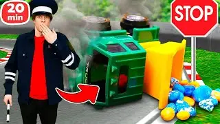 Учим ПДД с машинками! Мультики для детей про игры машинки