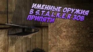 3 Именных оружия - S.T.A.L.K.E.R зов Припяти