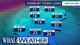 North Carolina Forecast: Its Cold 🥶😑 - Arctic Blast to bring temps in the teens, 20s