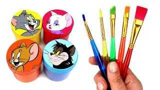 Tom and Jerry Learn How to Draw Tom and Jerry Cartoon Characters