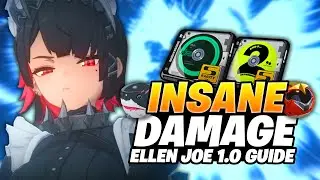 SHES DANGEROUS!! ELLEN JOE Build & Guide | Best W-Engines, Drive discs & Teams | Zenless Zone Zero