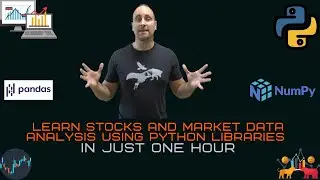 Learn Stocks | Market Data Analysis And Visualization | Python, Pandas, Numpy, Seaborn in One Hour