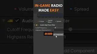 Easy To Make an INGAME RADIO #speedtutor #unity #gamedev