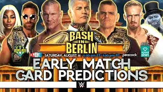 WWE Bash in Berlin 2024 - Match Card Predictions