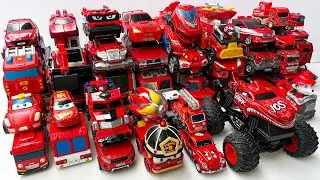 Different Red Color Transformers: 50 Tobot HelloCarbot Dinosaur Car Vehicle Transformation Robot Toy