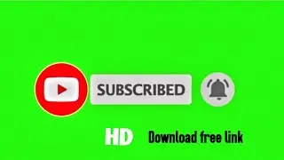 Top 5 |No Copyright | Green Screen subscribe Animated Button!