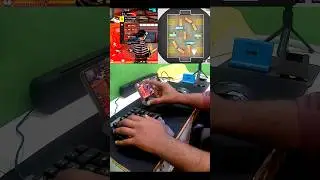 How to play free fire with keyboard mouse in mobile | ⌨️ 🖱📱 full setup without app no activation