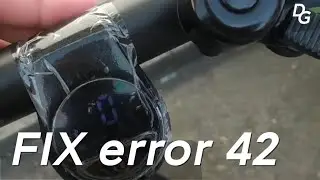 How to fix error 42 on Ninebot on easy way and fast - DEMO