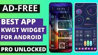 Best Free KWGT Widget Pack App for Android 2024