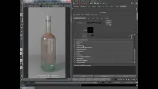 Antique RumBottle Modeling , shading and Texturing - Part 6