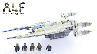 Lego Star Wars 75155 Rebel U-Wing Fighter™ - Lego Speed Build Review