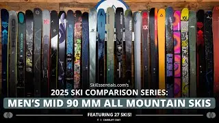 2025 Men's Mid-90 mm All-Mountain Ski Comparison with SkiEssentials.com