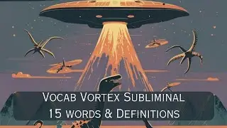 Vocab Vortex Subliminal:15 words & Definitions Quick 10MIN Session 