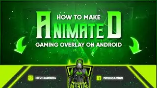 How to Make Animated Gaming Overlay on Android | How to Make Gaming Overlay | Gaming Overlay