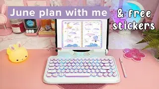 Digital Plan With Me | June 2022 Digital Planner Setup | Penly App Android Digital Planning