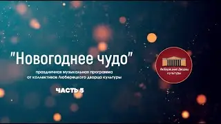 Новогодний концерт коллективов Люберецкого дворца культуры "Новогоднее чудо", часть 5