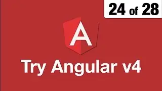 Try Angular v4 // 24 of 28 // Router Link & Improved Navigation