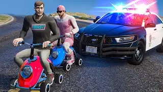 Robbing Banks with MrBeast in GTA 5