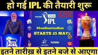 IPL 2021- IPL 2021 New Dates,Venue || When And Where Will IPL 2021 Resume