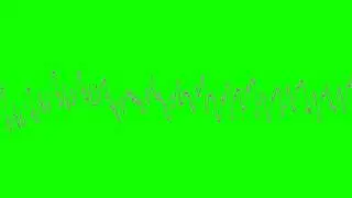 FREE HD Green Screen AUDIO WAVES - 3