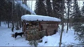 Идём в ИЗБУ с проверкой капканов. Охота с МЕЛКАШКОЙ на боровую дичь