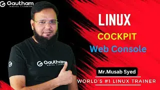 Linux Tutorials - Musab Syed | Cockpit Web Console | Linux Tutorials 2024 | Linux Course