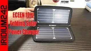 ECEEN 10W Folding Solar Power Charger